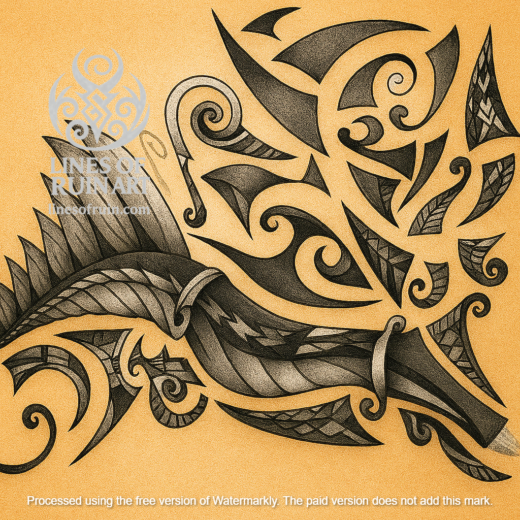 "Carved In Pain And Ash" Art Print