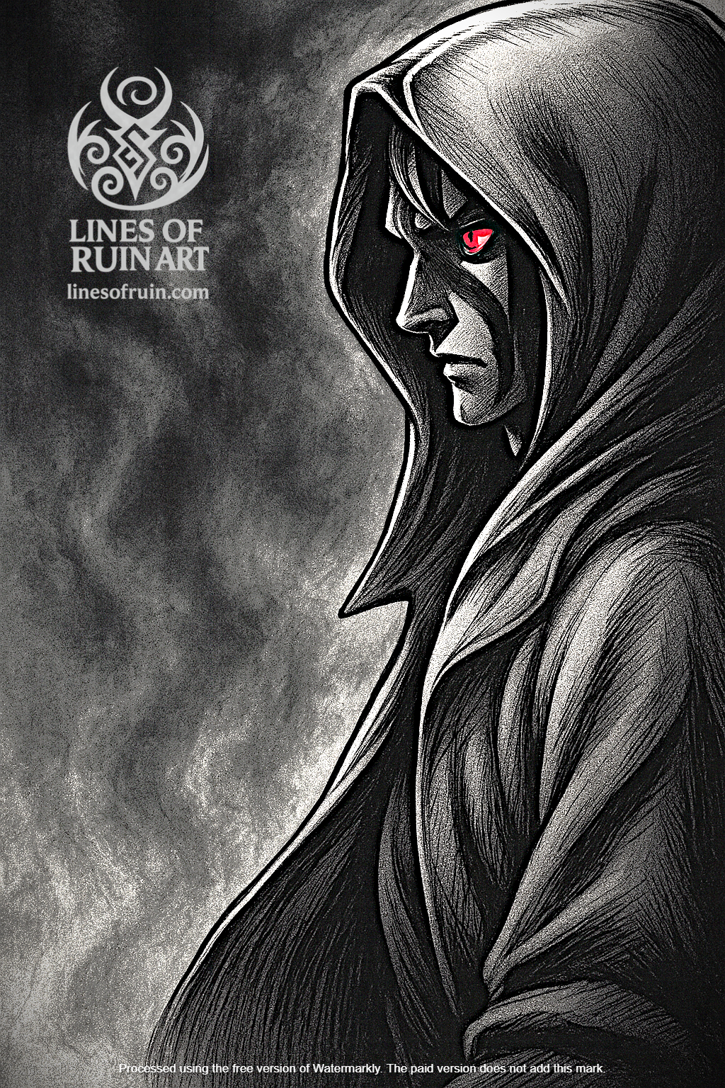 "Blade Of Hollow Vengeance" Art Print