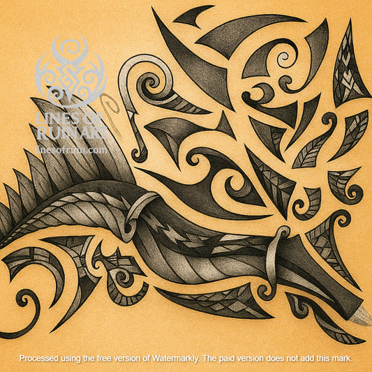 "Carved In Pain And Ash" Art Print