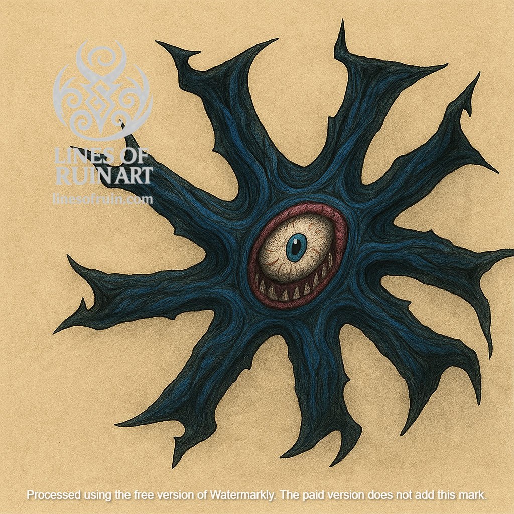 "Oculus Of The Abyss" Art Print