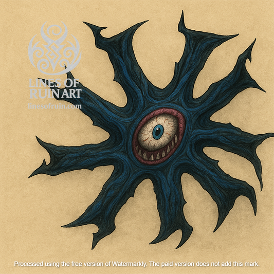 "Oculus Of The Abyss" Art Print