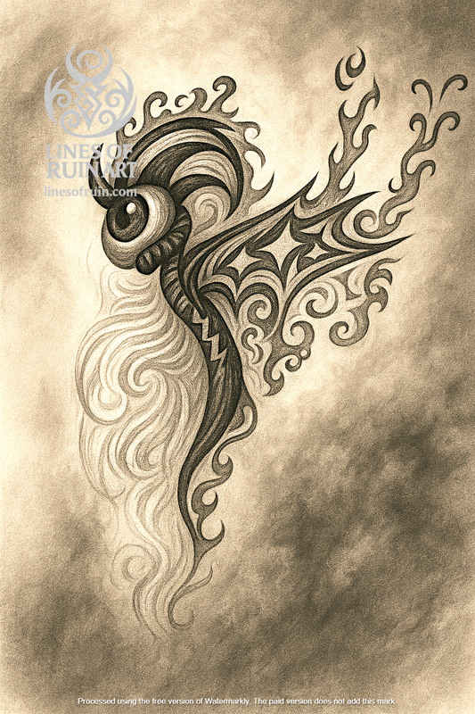 "Dark Retina" Art Print