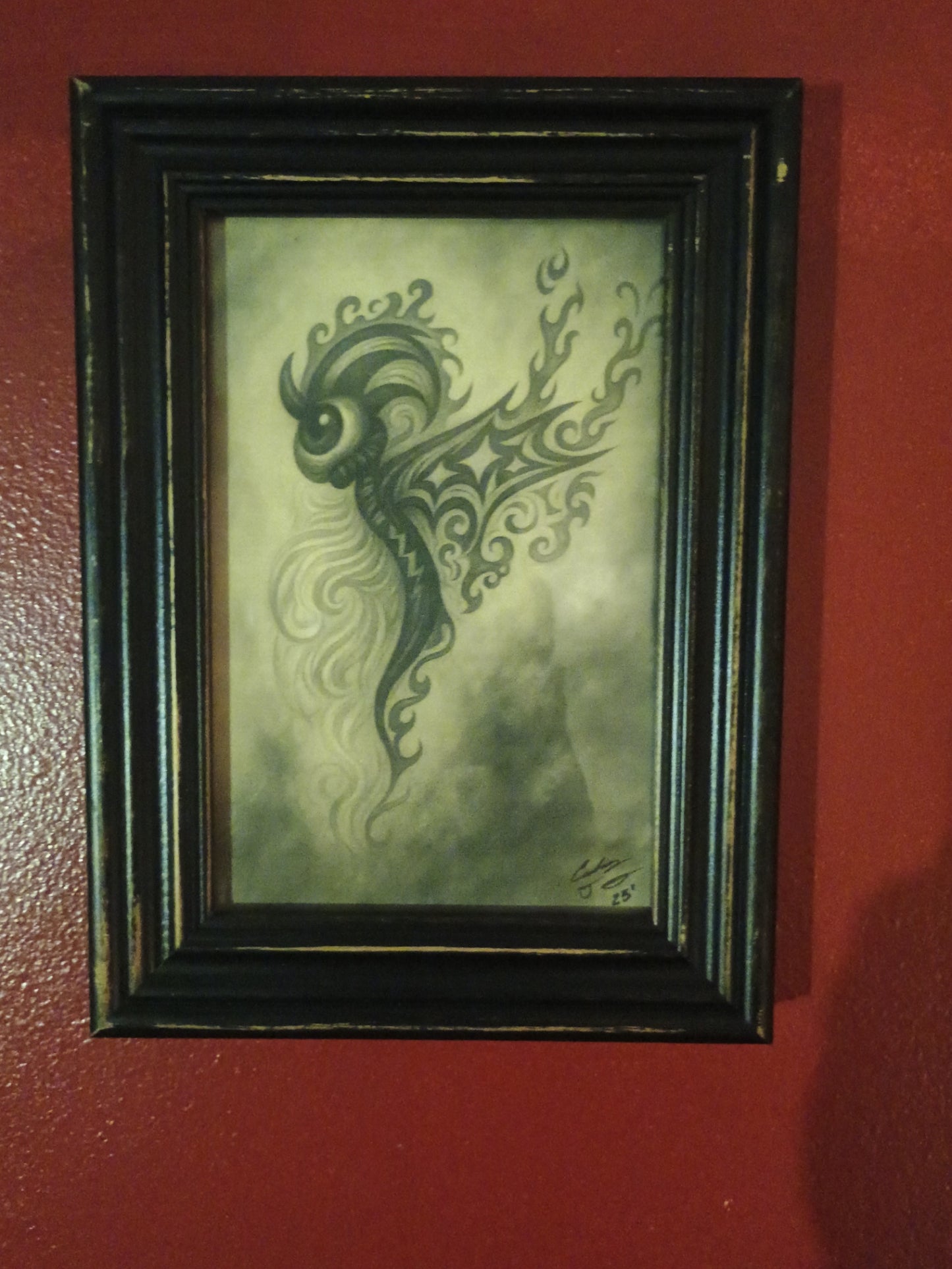 "Dark Retina" 4x6 Framed Art Print