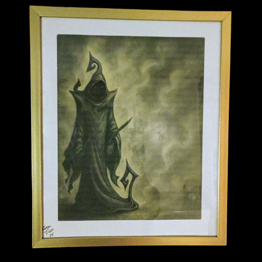 "Death's Gaze" 8x10 Framed Art Print