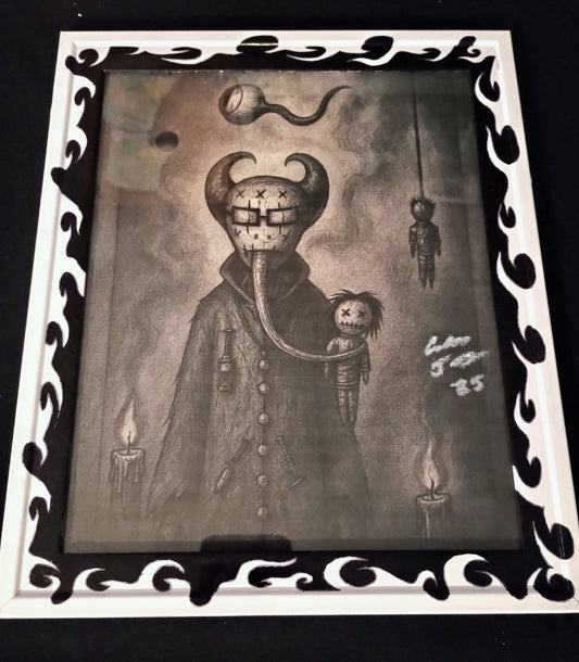 "Stitched From Sins" 8x10 Framed Art Print