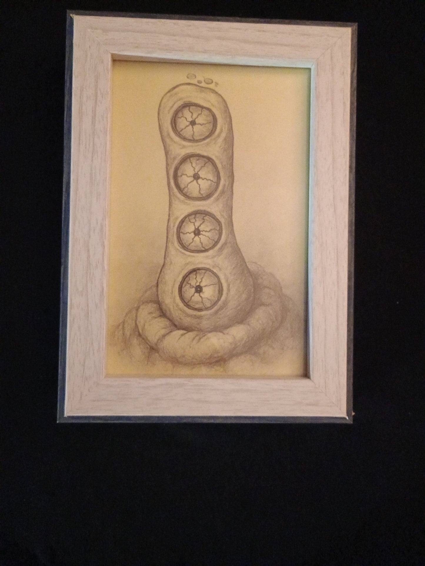 "Those That Never Blink" 4x6 Framed Art Print