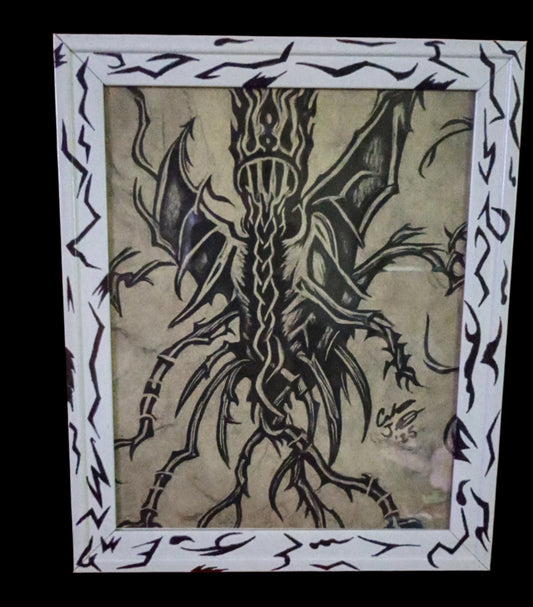 "Chains Of Darkness" 8x10 Framed Art Print