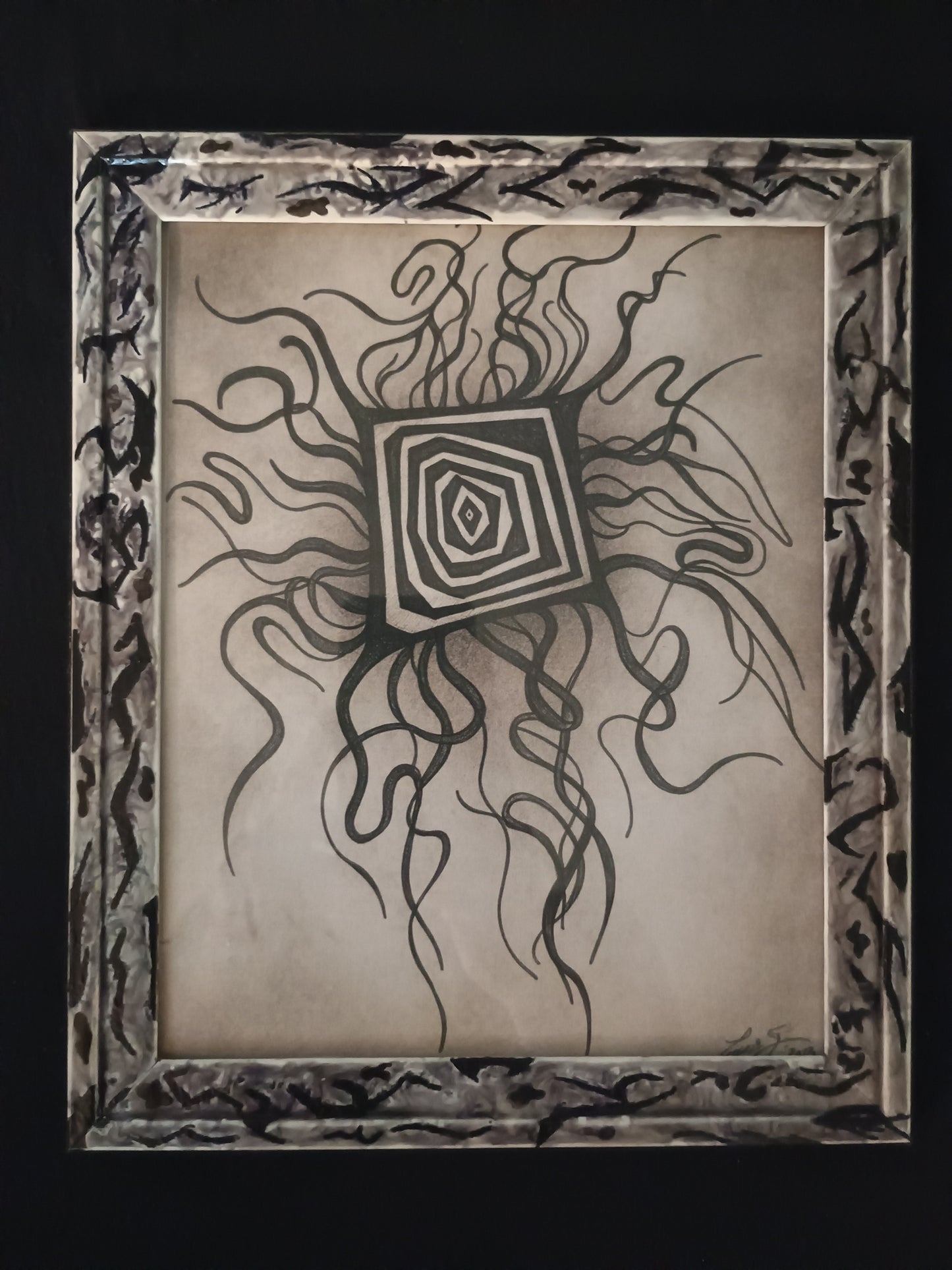"The Tangle Of Madness" 8x10 Framed Art Print