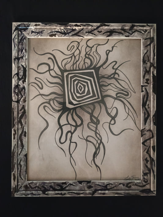 "The Tangle Of Madness" 8x10 Framed Art Print