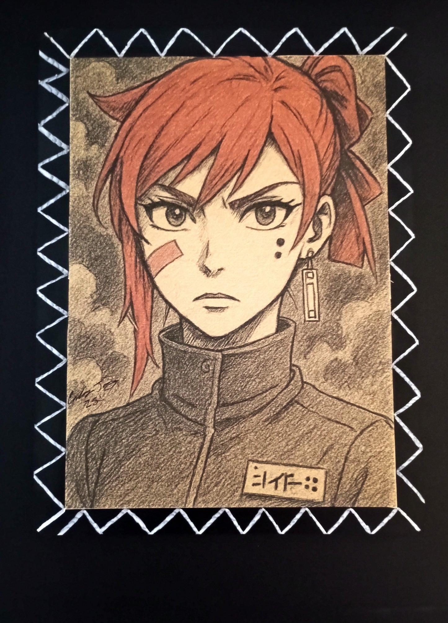 "Where Crimson Doesn't Fade" Custom Wooden Art & Poetry Plaque