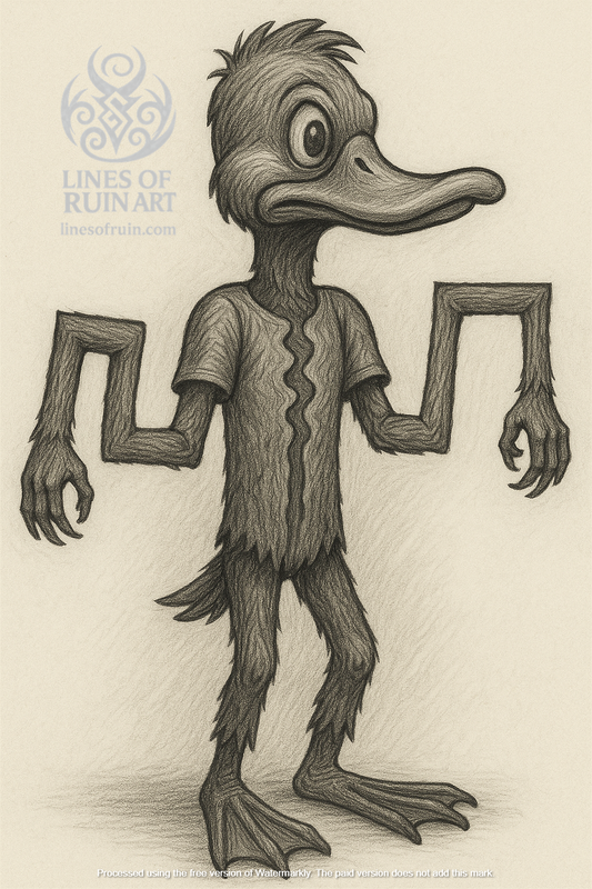 "The Entity That Learned A Smile" Art Print