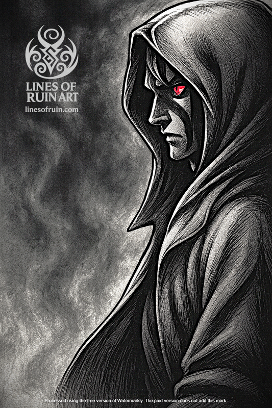 "Blade Of Hollow Vengeance" Art Print